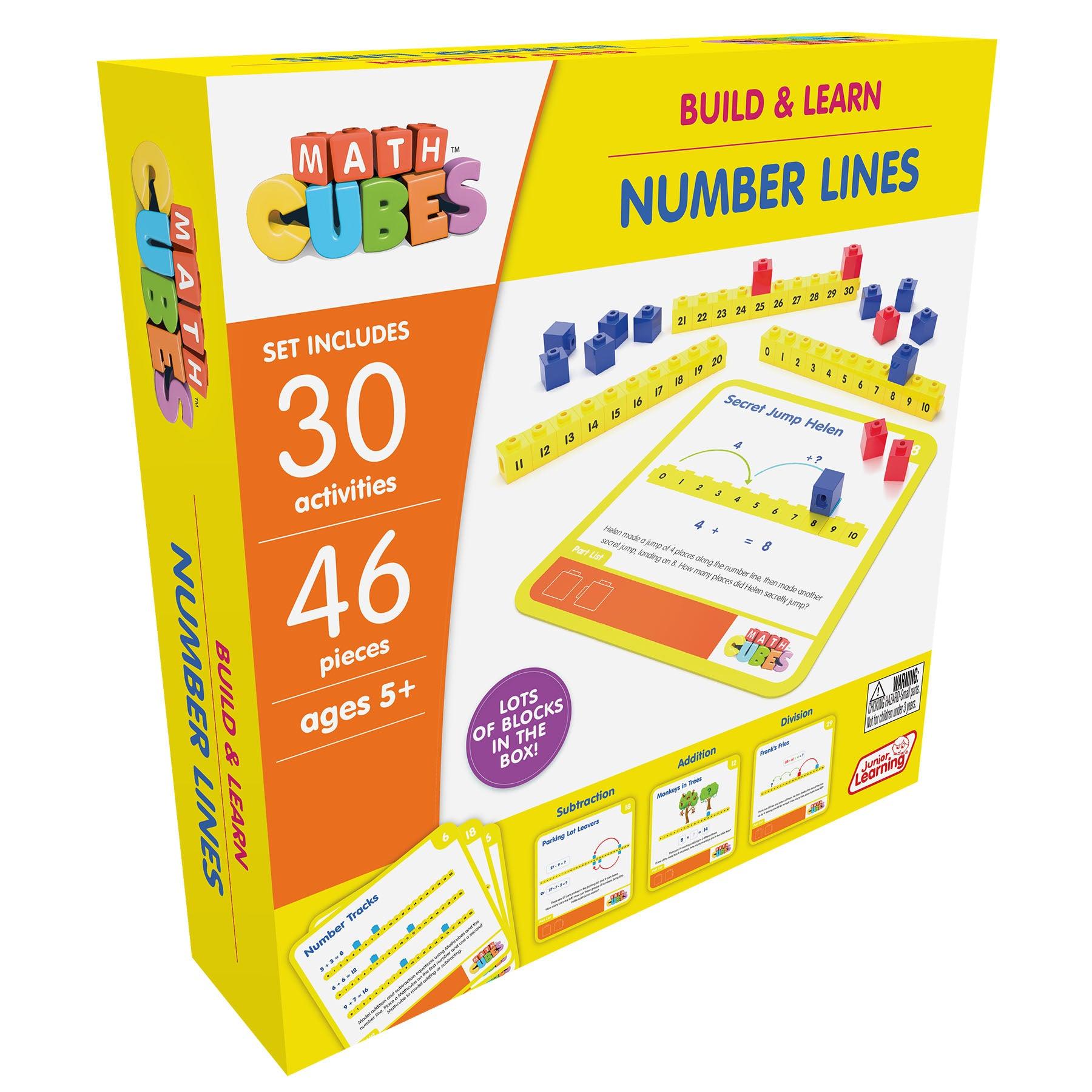 Mathcubes - Number Lines - Loomini