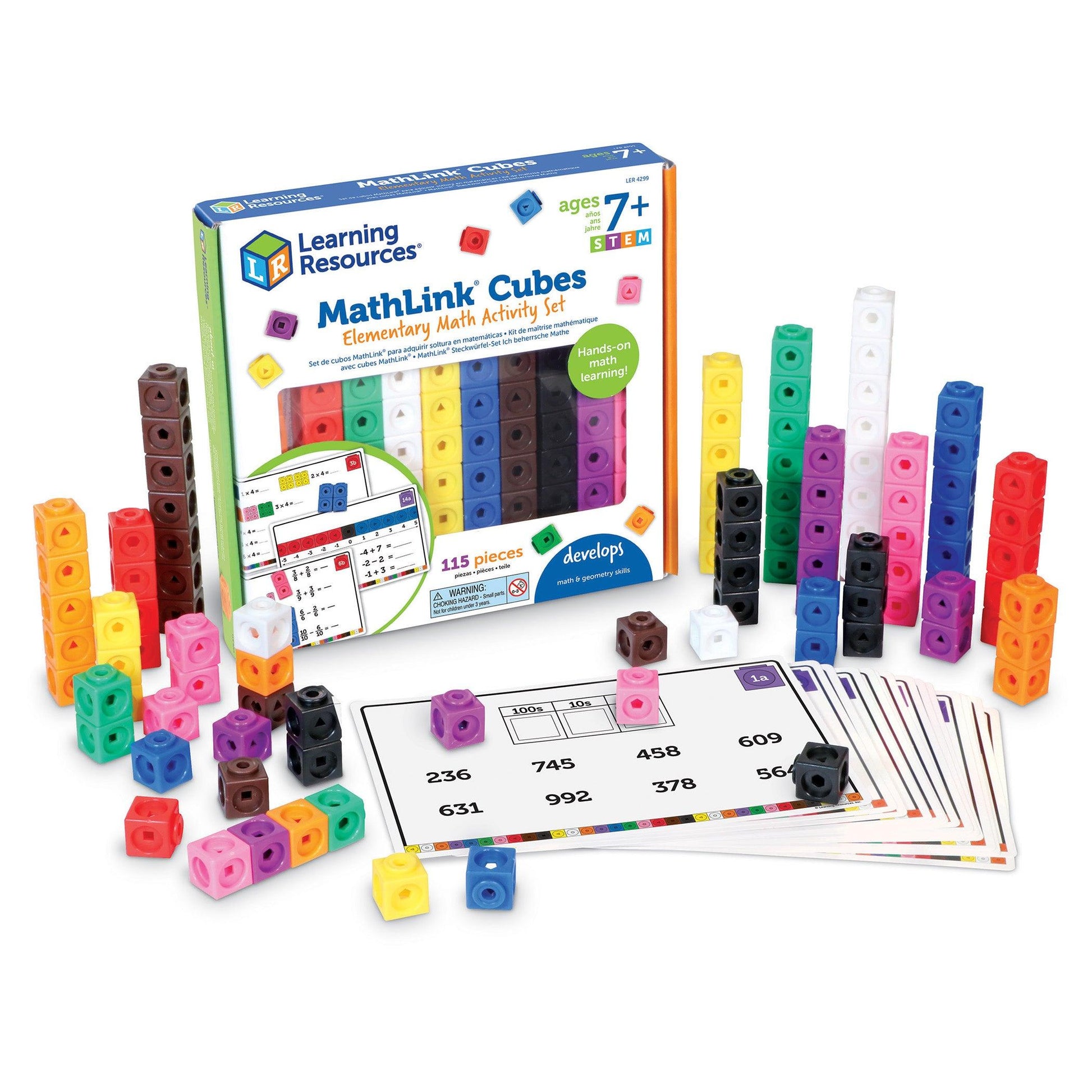 Mathlink Cube Math Activity Set - Loomini