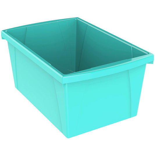 Medium Classroom Storage Bin, Teal - Loomini