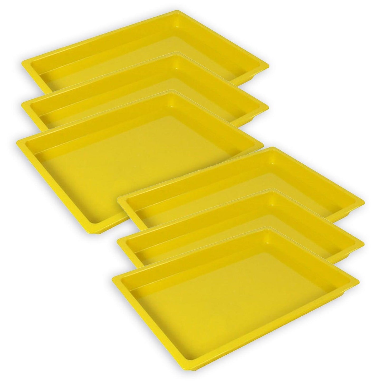 Medium Creativitray®, Yellow, Pack of 6 - Loomini