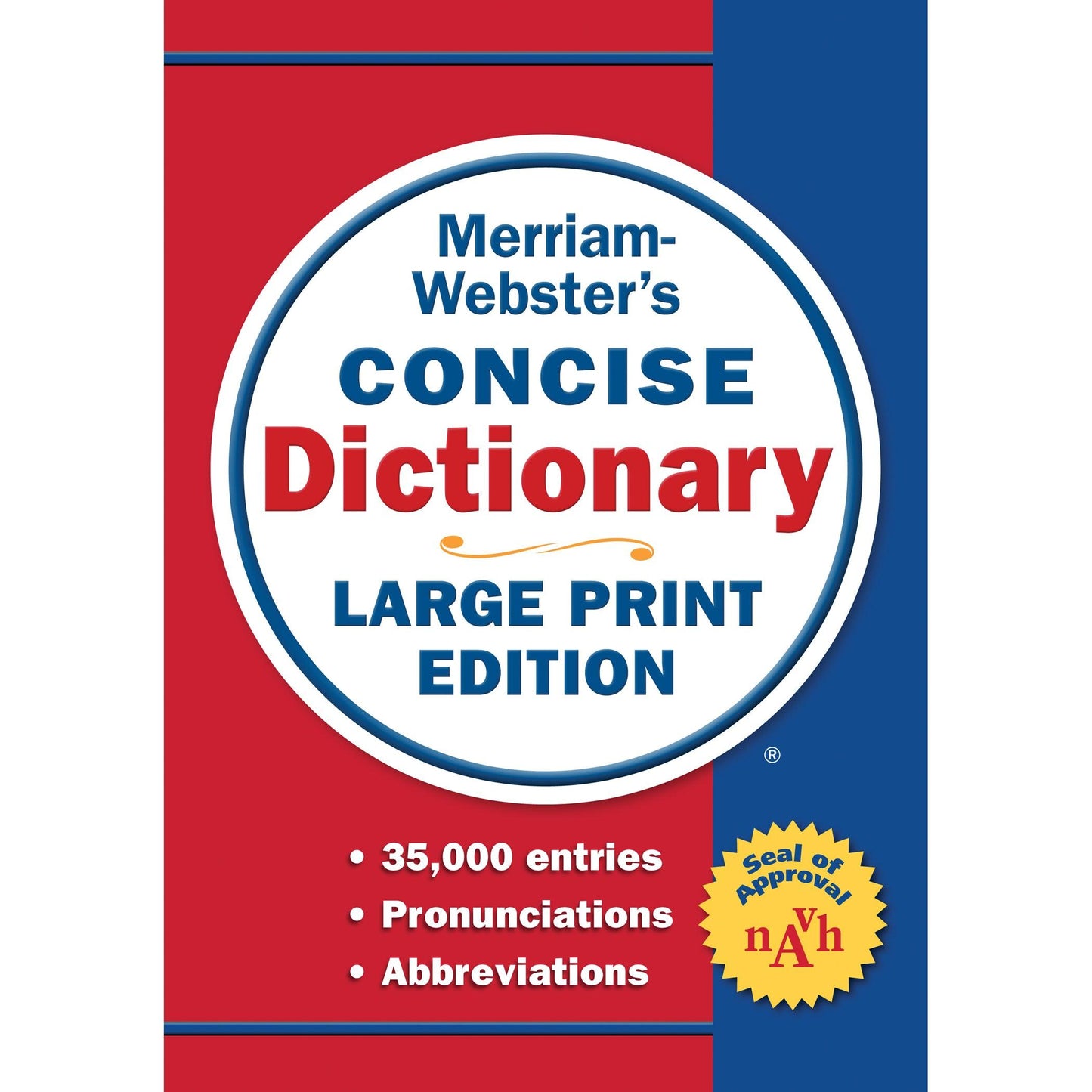 Merriam-Webster's Concise Dictionary, Large Print Ed. - Loomini