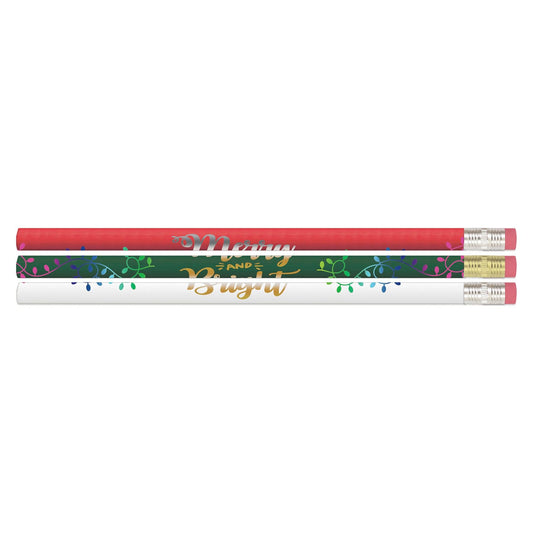Merry & Bright Pencil, Box of 144 - Loomini