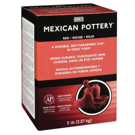 Mexican Pottery™ Self-Hardening Clay™, 5 lbs. - Loomini
