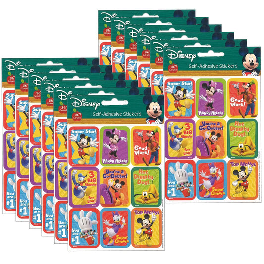 Mickey Mouse Clubhouse® Motivational Giant Stickers, 36 Per Pack, 12 Packs - Loomini