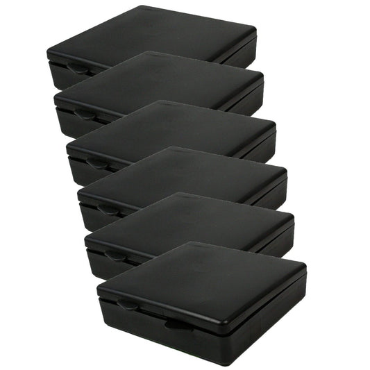 Micro Box, Black, Pack of 6 - Loomini