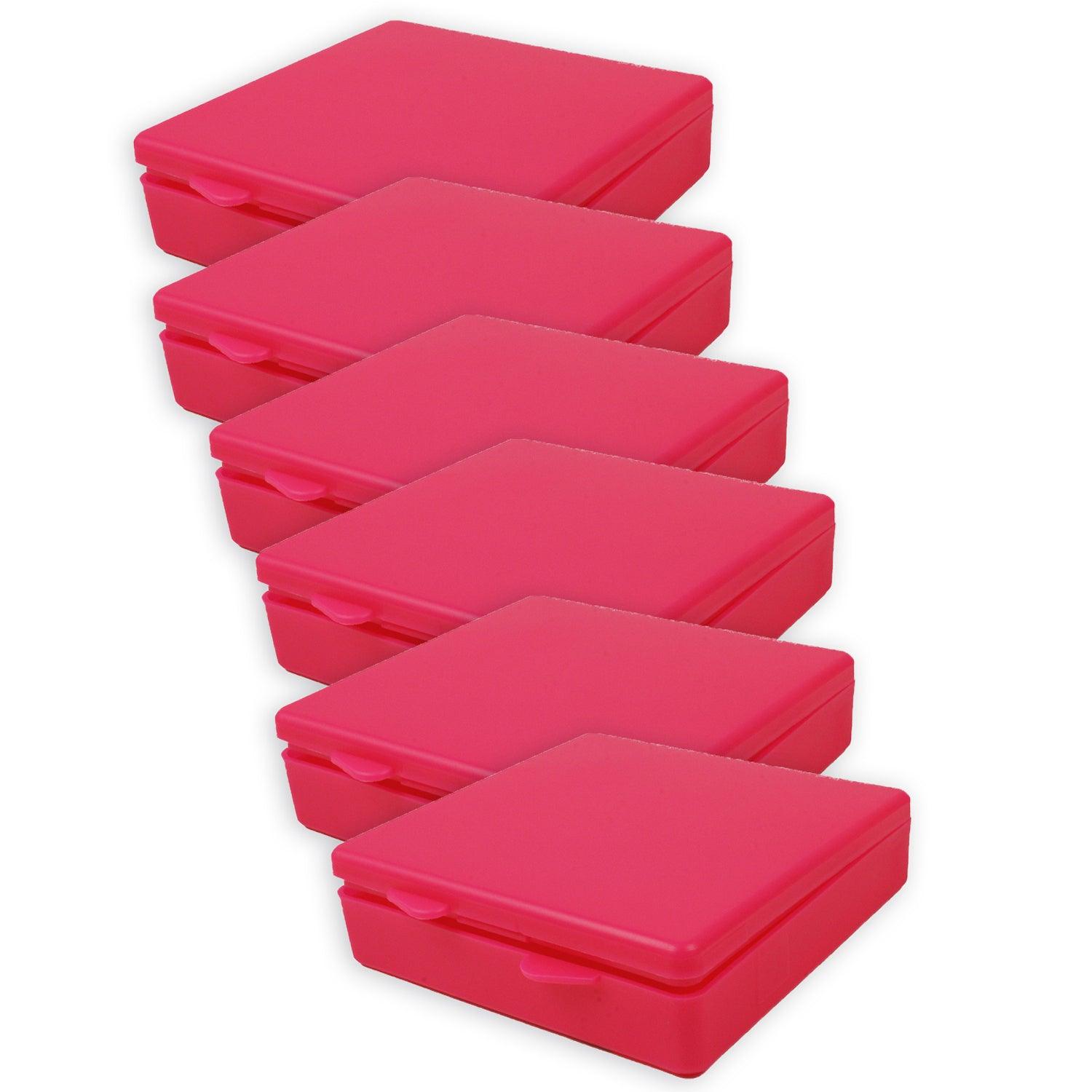 Micro Box, Hot Pink, Pack of 6 - Loomini