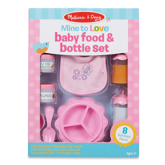 Mine to Love - Baby Food & Bottle Set - Loomini