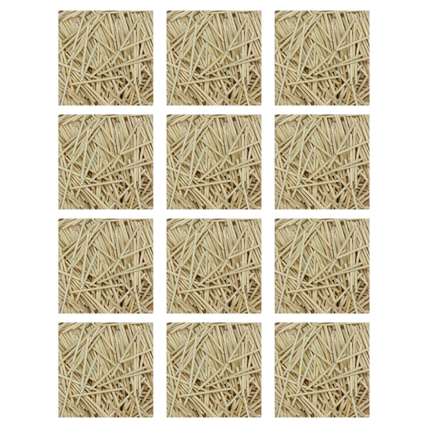 Mini Craft Sticks, Natural, 2-9/16", 500 Per Pack, 12 Packs - Loomini