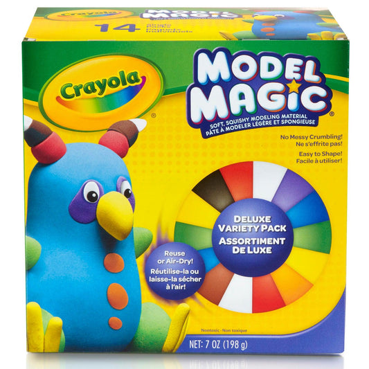 Model Magic Variety Pack, 9 Colors, 0.5-oz., 14 Count - Loomini