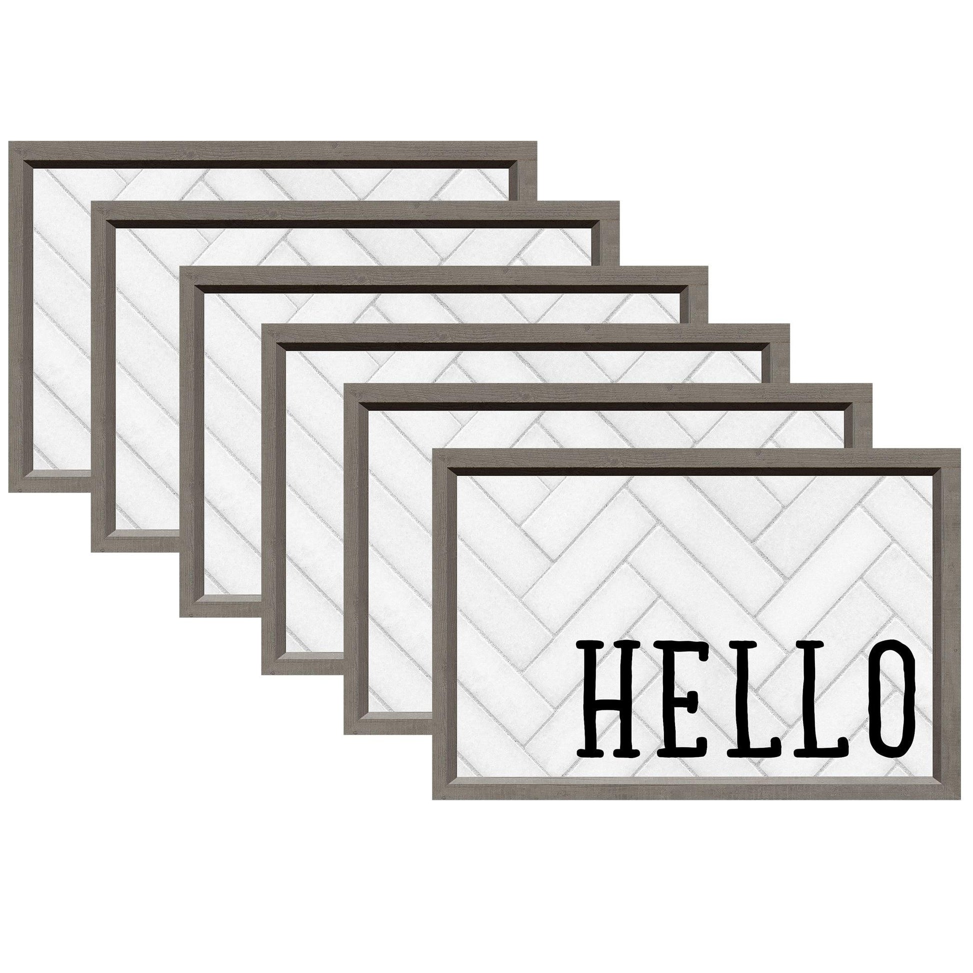 Modern Farmhouse Hello Postcards, 30 Per Pack, 6 Packs - Loomini