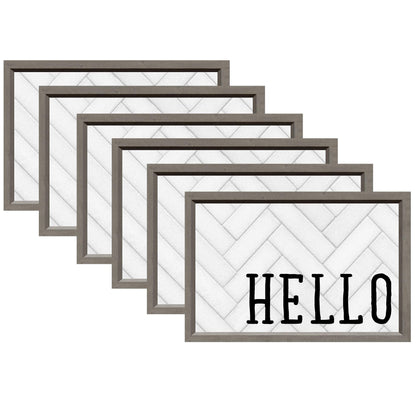 Modern Farmhouse Hello Postcards, 30 Per Pack, 6 Packs - Loomini