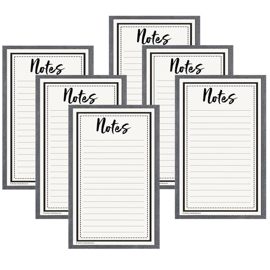 Modern Farmhouse Notepad, 6 Packs - Loomini