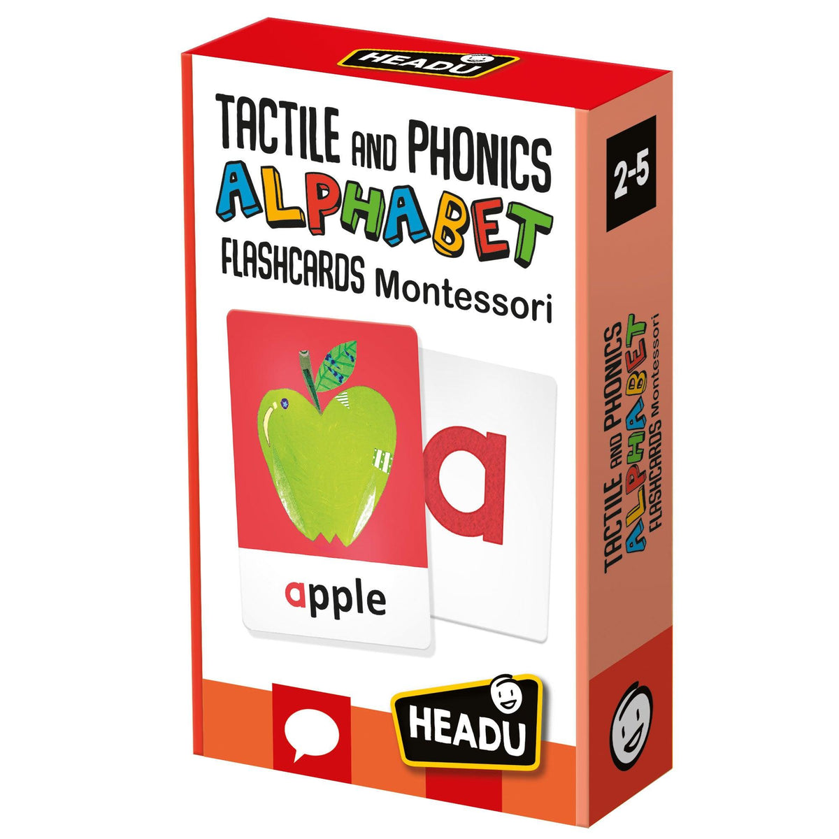Montessori Flashcards Tactile and Phonics Alphabet - Loomini