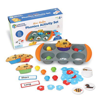 Muffin Tin Letters & Sounds - Loomini