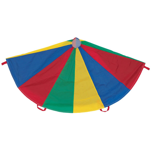 Multi-Colored Parachute, 20' Diameter, 16 Handles - Loomini
