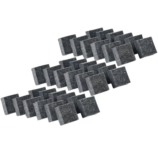 Multi-Purpose Felt Erasers, 2", 12 Per Pack, 3 Packs - Loomini