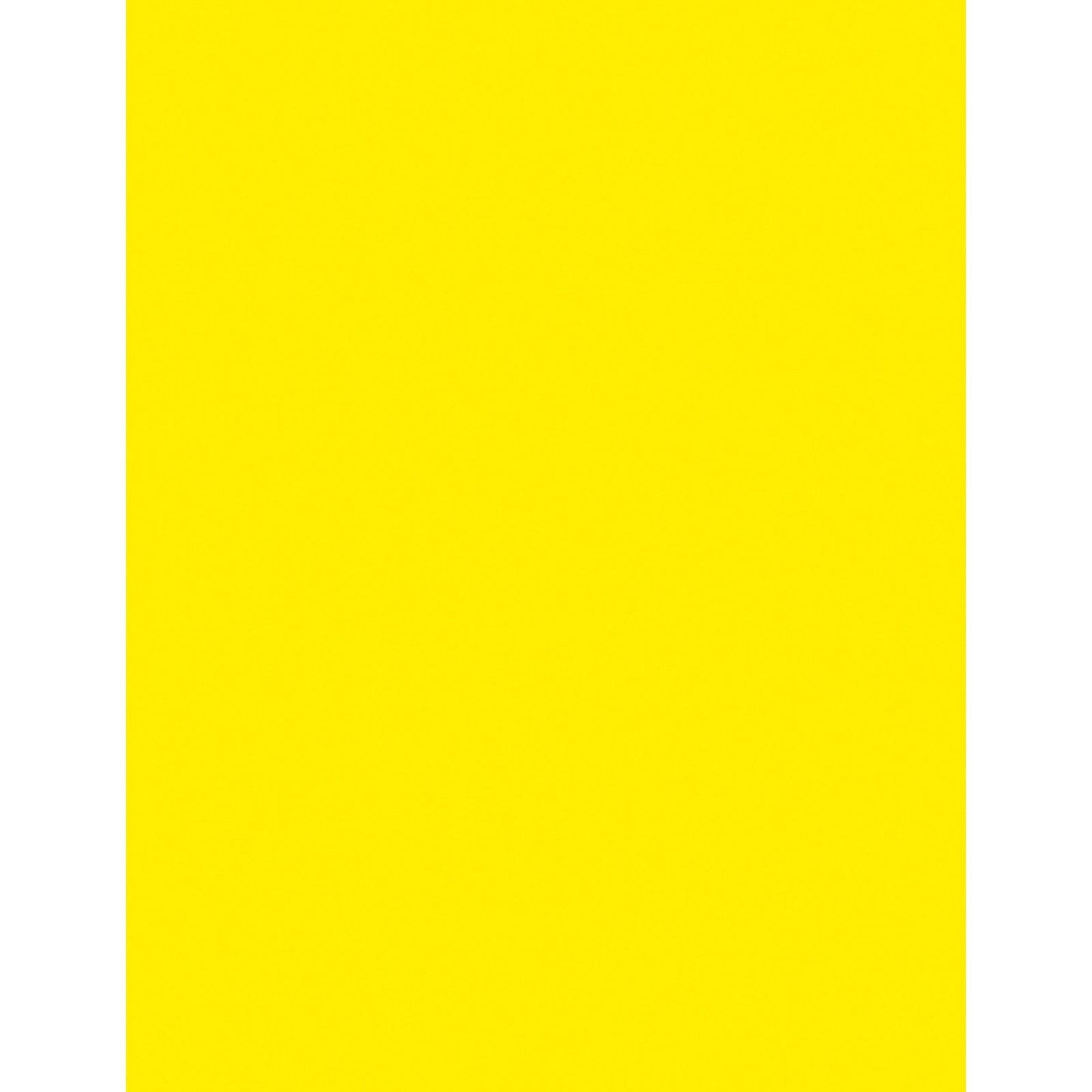 Multi-Purpose Paper, Lemon Yellow, 8-1/2" x 11", 500 Sheets - Loomini