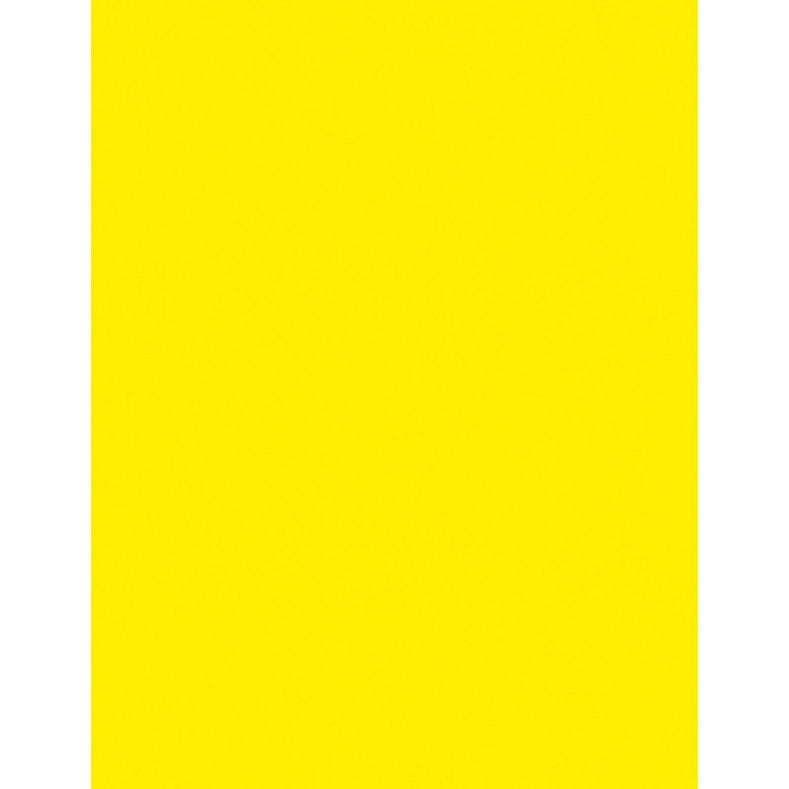 Multi-Purpose Paper, Lemon Yellow, 8-1/2" x 11", 500 Sheets - Loomini