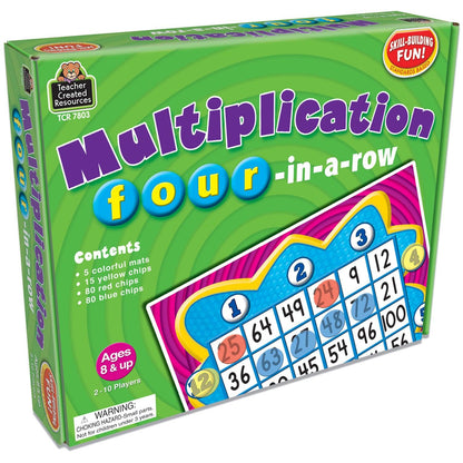 Multiplication: Four in a Row Game - Loomini