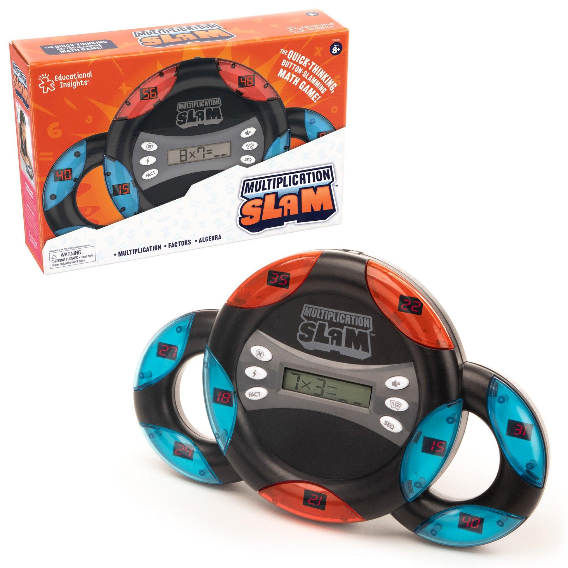 Multiplication Slam™ Handheld Electronic Math Game - Loomini