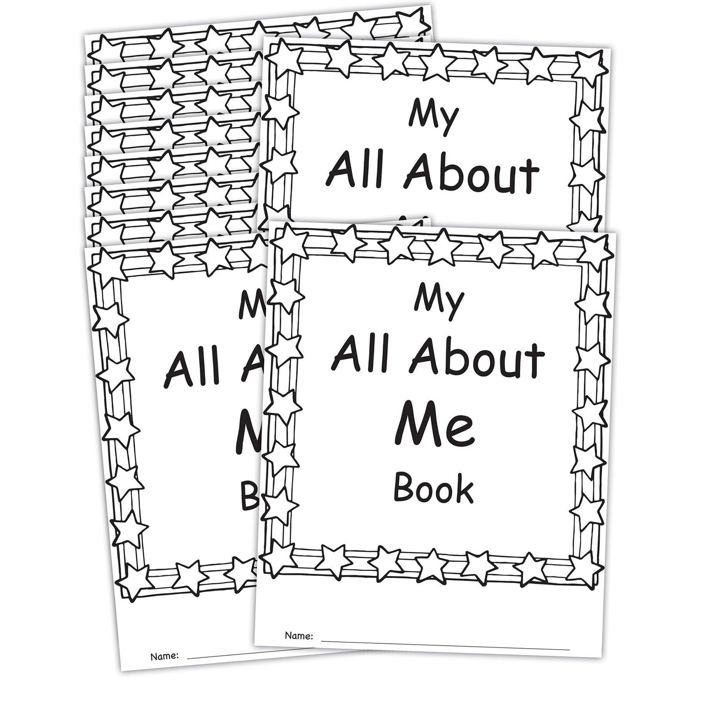 My Own Books™: My All About Me Book, 10-Pack - Loomini