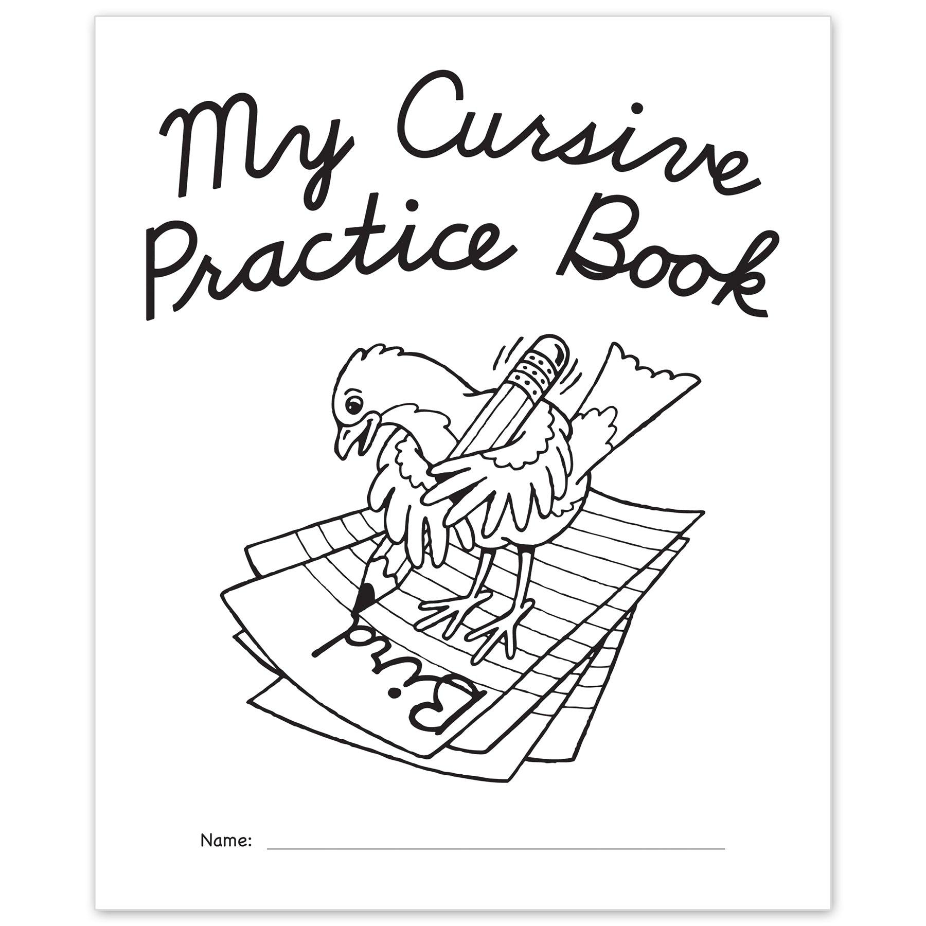 My Own Books™: My Cursive Practice Book, 10-Pack - Loomini