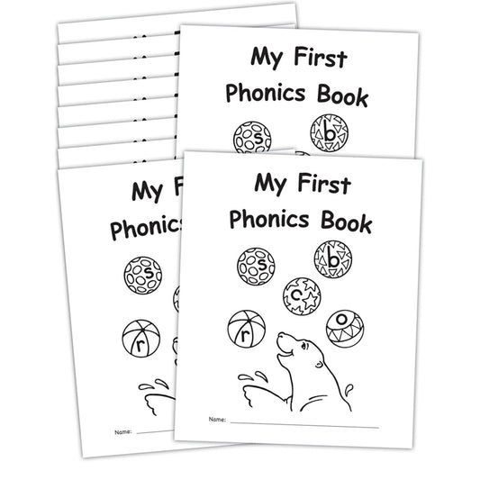 My Own Books™: My First Phonics Book, 10-Pack - Loomini