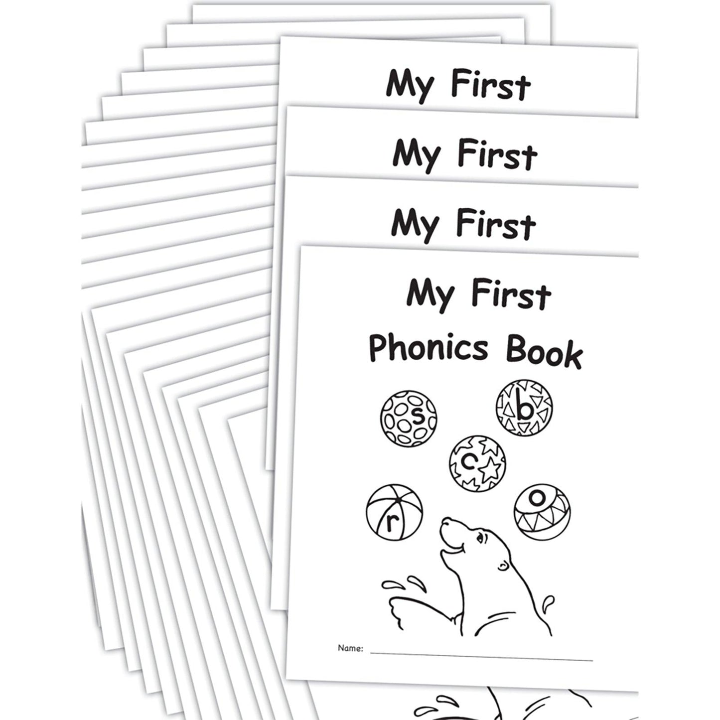 My Own Books™: My First Phonics Book, 25-Pack - Loomini