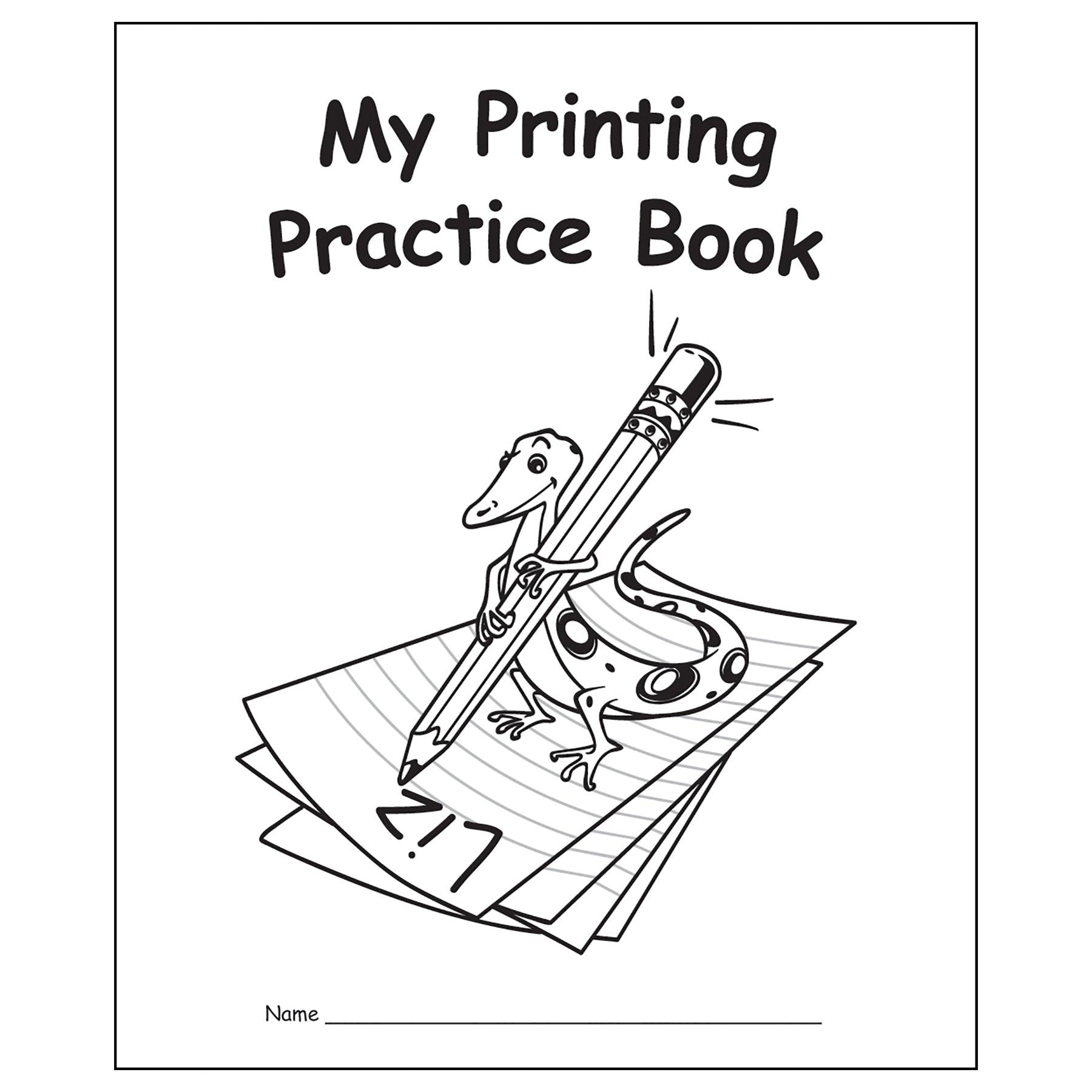 My Own Books™: My Printing Practice Book, 10-Pack - Loomini