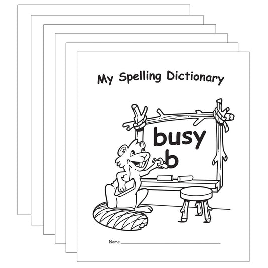 My Own Books™ My Spelling Dictionary, Pack of 6 - Loomini