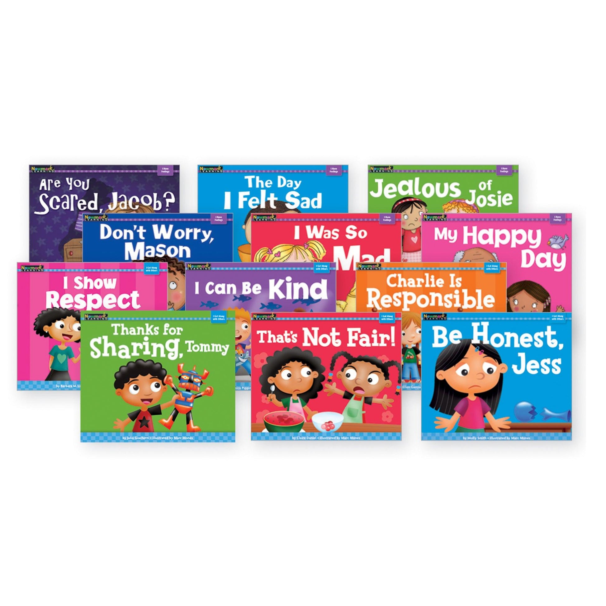 MySELF: Feelings and Cooperation Readers 12-Book Set - Loomini