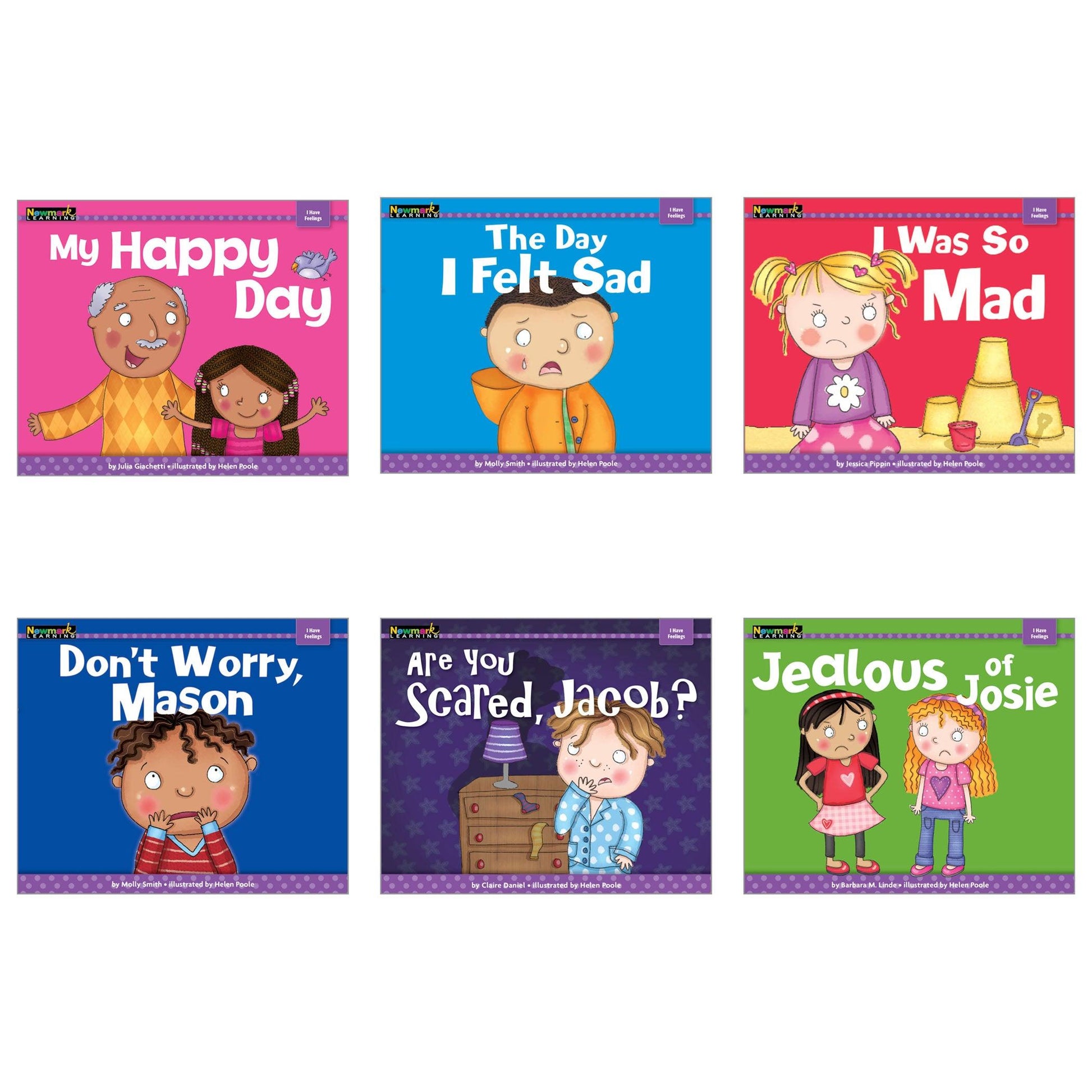 MySELF Reader, I Have Feelings, Small Book, Set of 6 - Loomini