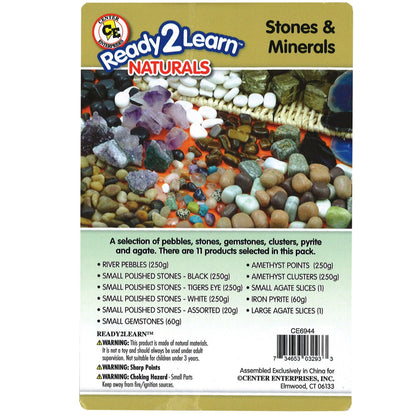 Naturals - Real Stones & Minerals - Over 210 Pieces - Loomini