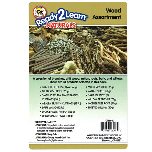 Naturals Wood Assortment Pack - Loomini