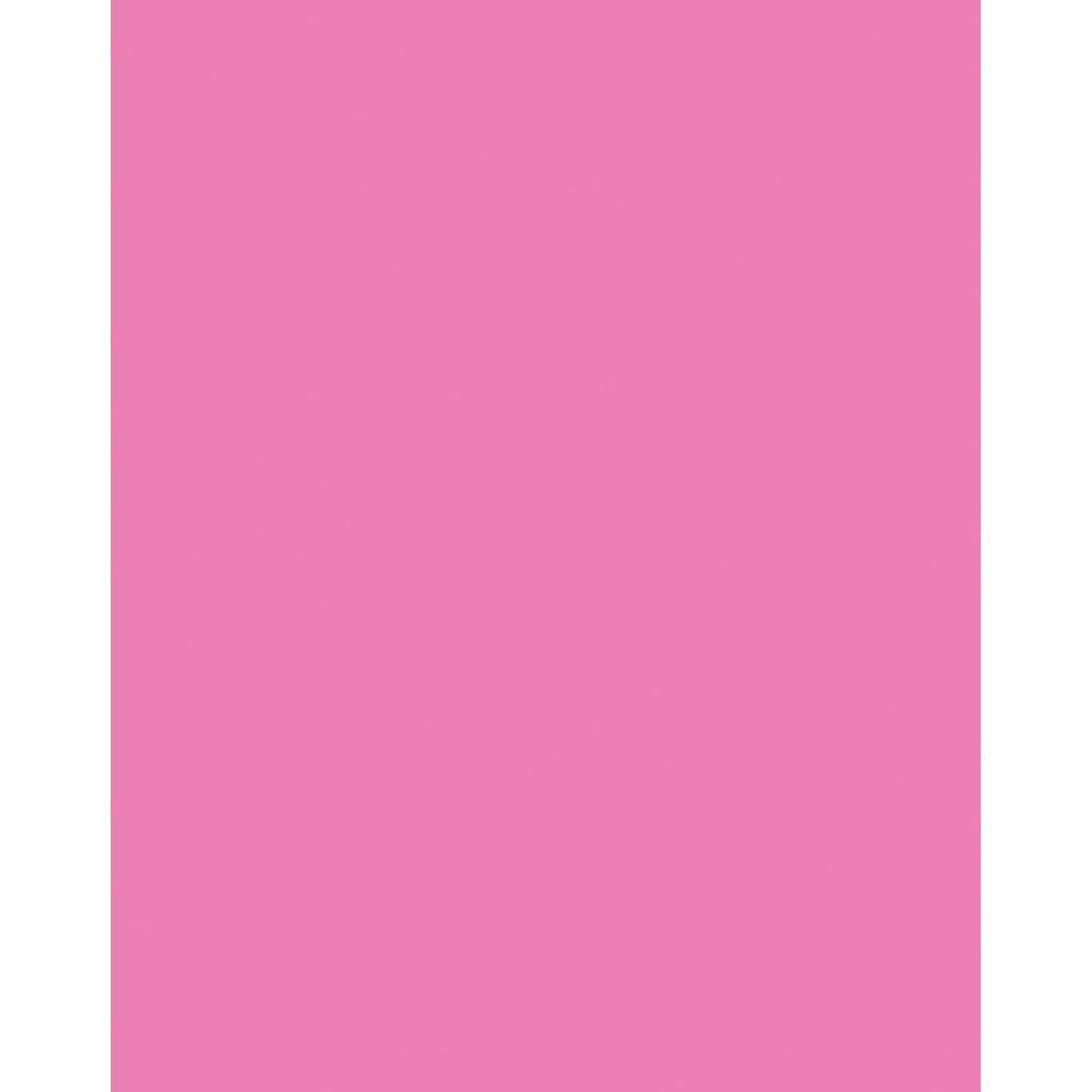 Neon Coated Poster Board, Neon Pink, 22" x 28", 25 Sheets - Loomini