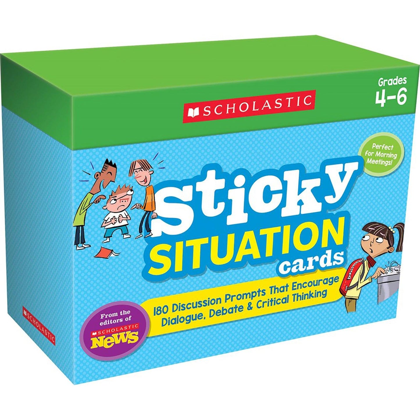 News Sticky Situation Cards: Grades 4-6 - Loomini