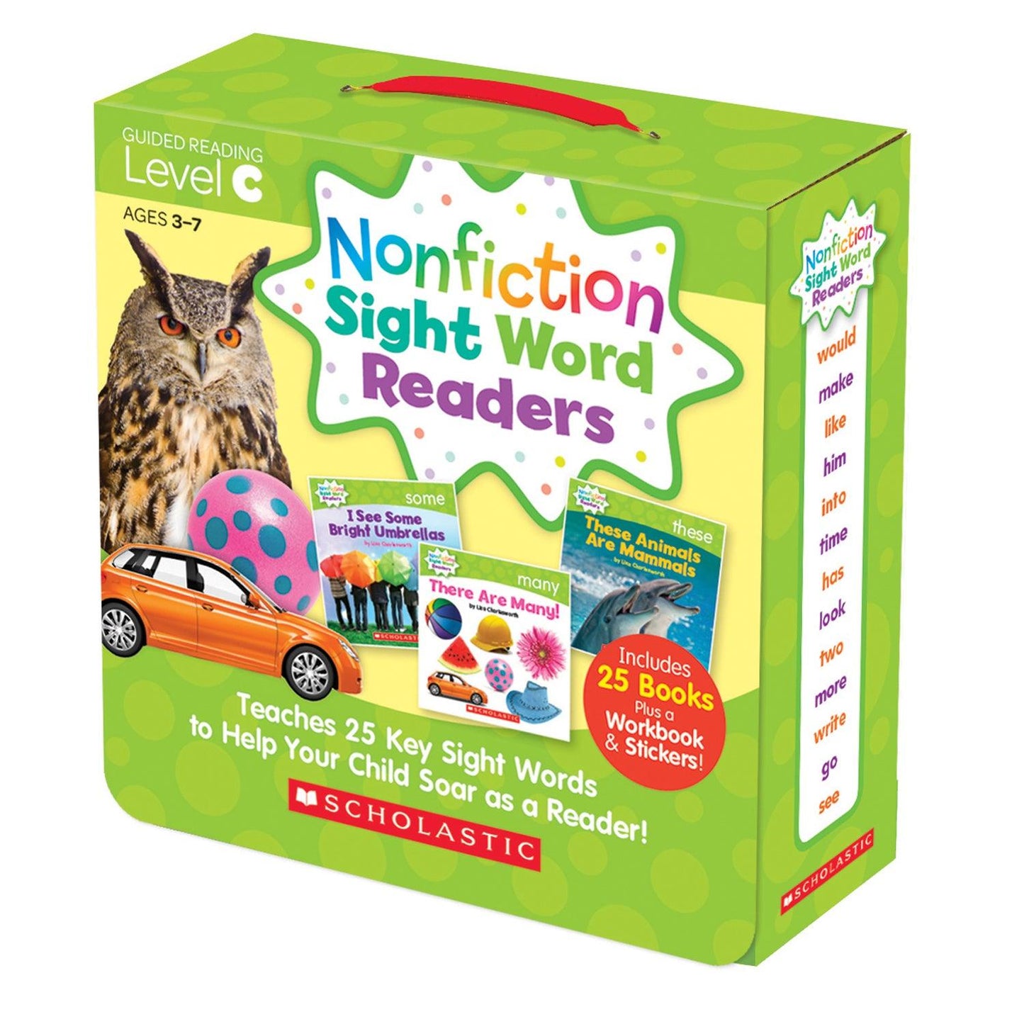 Nonfiction Sight Word Readers Set, Level C, Set of 25 Books - Loomini