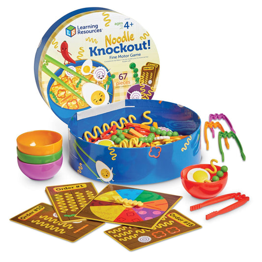Noodle Knockout Fine Motor Game™ - Loomini