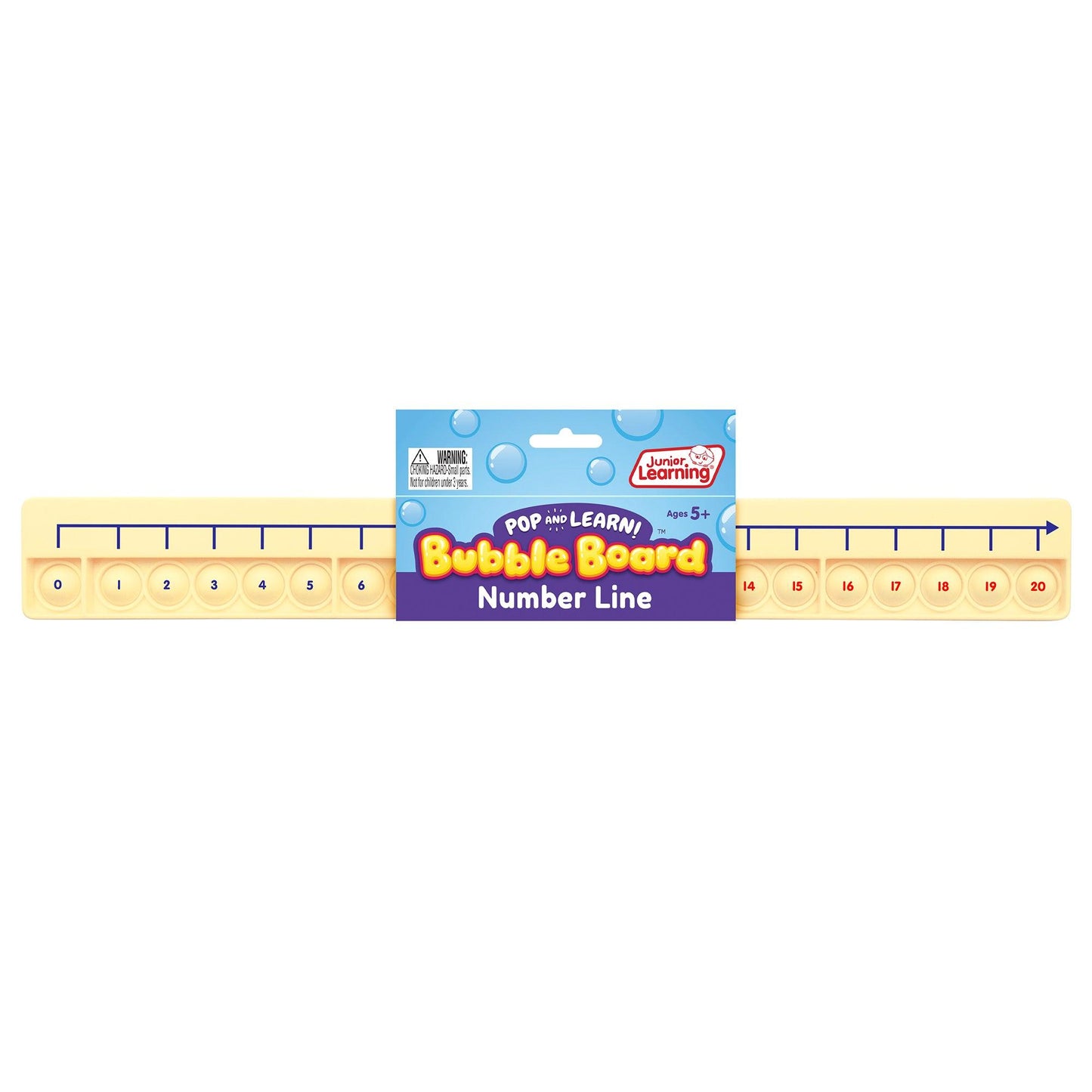 Number Line Pop and Learn™ Bubble Board - Loomini