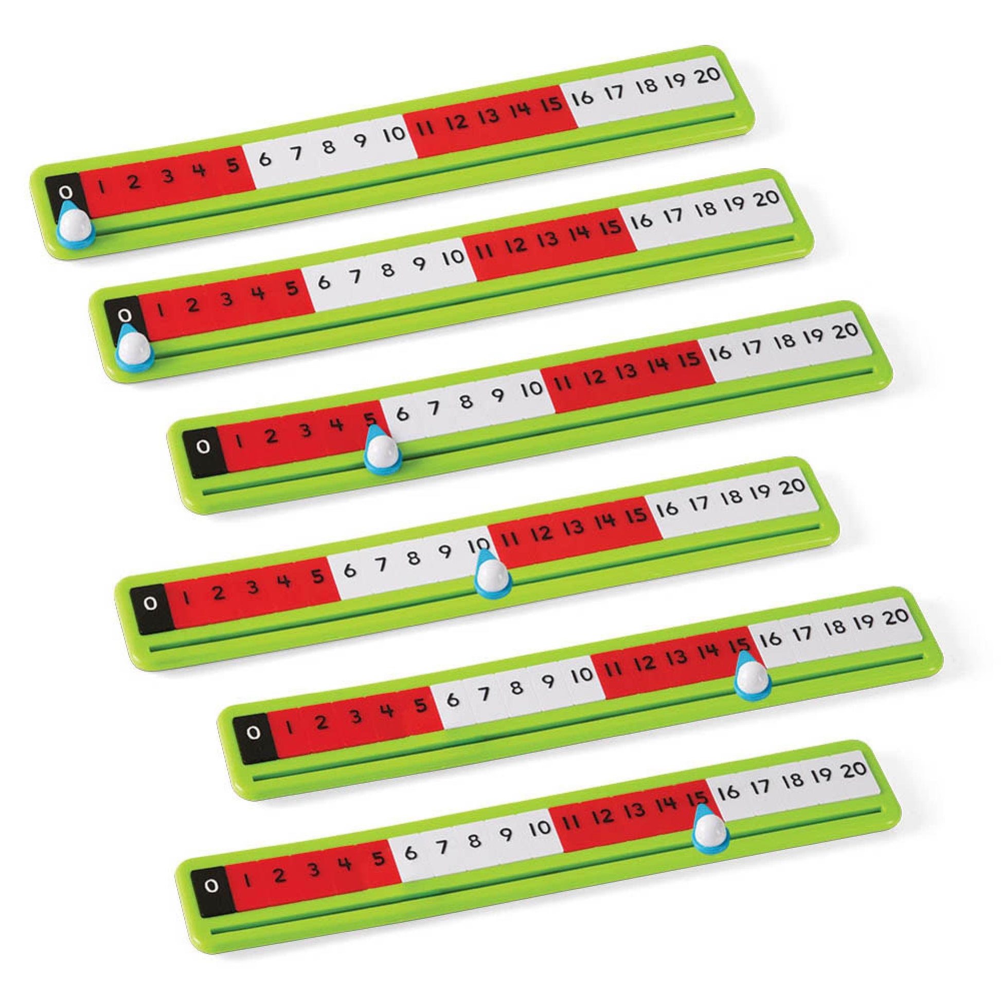 Number Path Rekenrek, Pack of 6 - Loomini