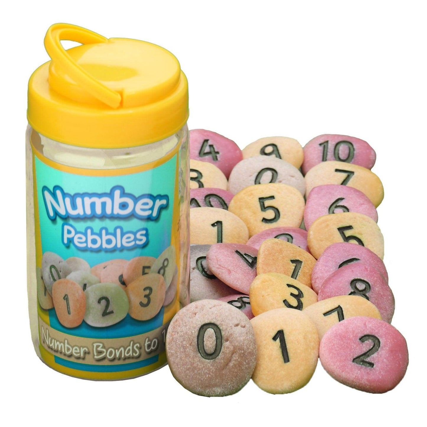 Number Pebbles, Set of 22 - Loomini