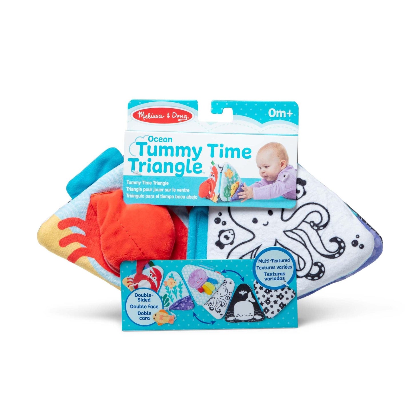 Ocean Tummy Time Triangle - Loomini