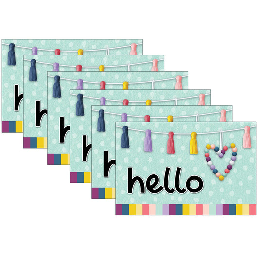 Oh Happy Day Hello Postcards, 30 Per Pack, 6 Packs - Loomini