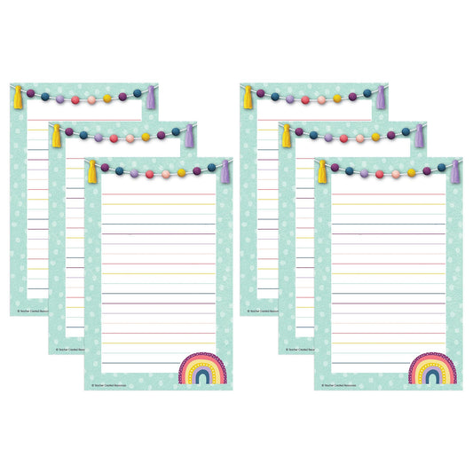 Oh Happy Day Notepad, Pack of 6 - Loomini