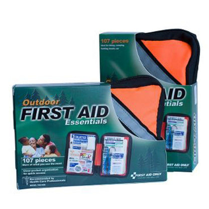 Outdoor First Aid Kit, 107 Piece, Fabric Case - Loomini