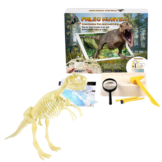 Paleo Hunter™ Dig Kit for STEAM Education - Tyrannosaurus Rex - Loomini