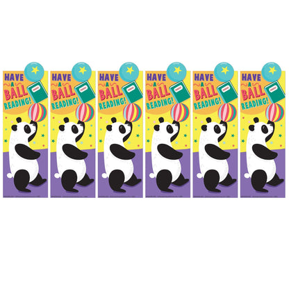Panda Have a Ball Reading Bookmarks, 36 Per Pack, 6 Packs - Loomini