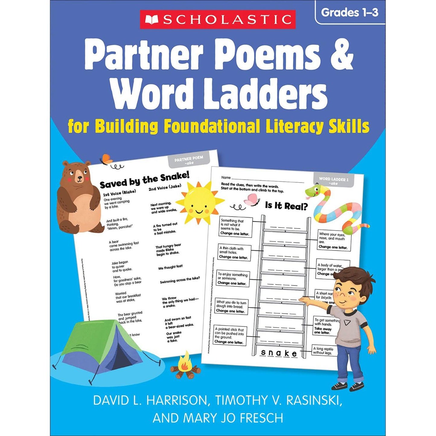 Partner Poems & Word Ladders for Building Foundational Literacy Skills: Grades 1–3 - Loomini