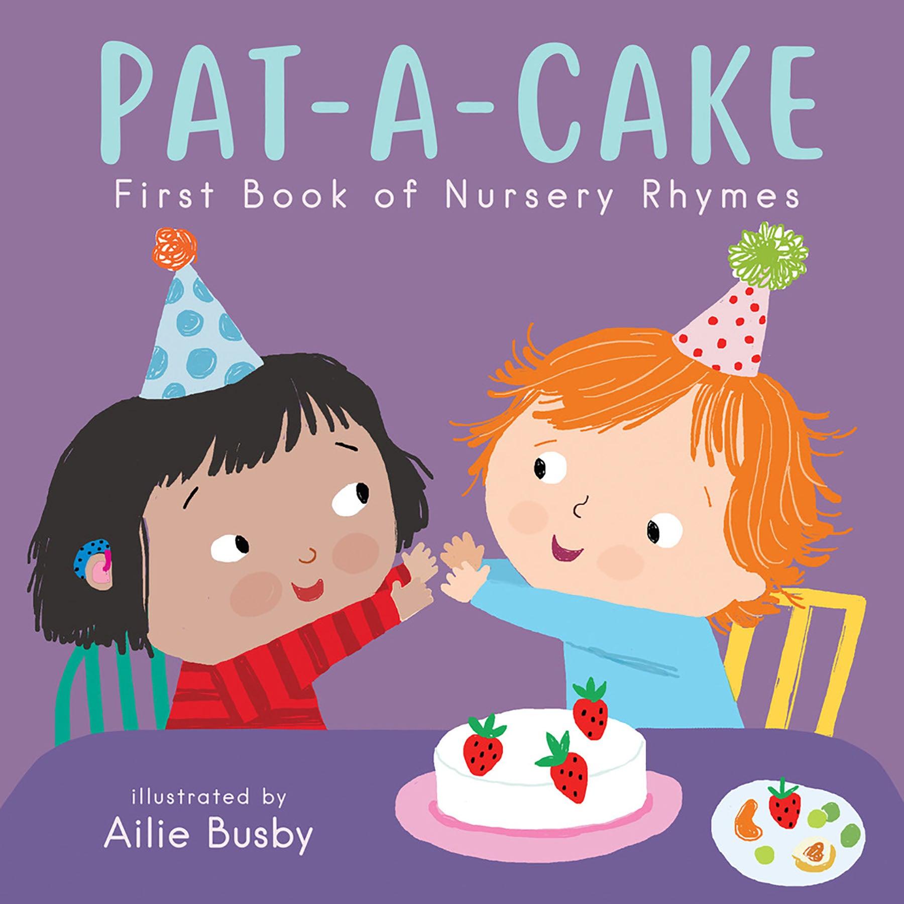 Pat-A-Cake! - First Book of Nursery Rhymes Board Book - Loomini