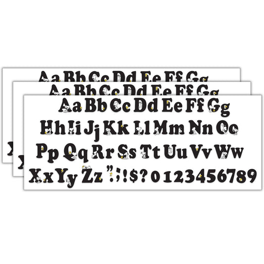 Peanuts® Deco Letters, 210 Per Pack, 3 Packs - Loomini